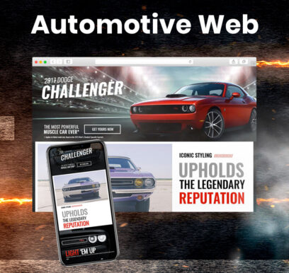 Automotive Landing Pages & UI